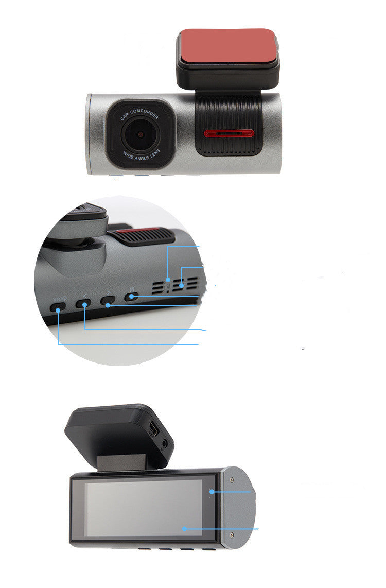New White Light Night Vision HD Driving GPS Speed Recorder
