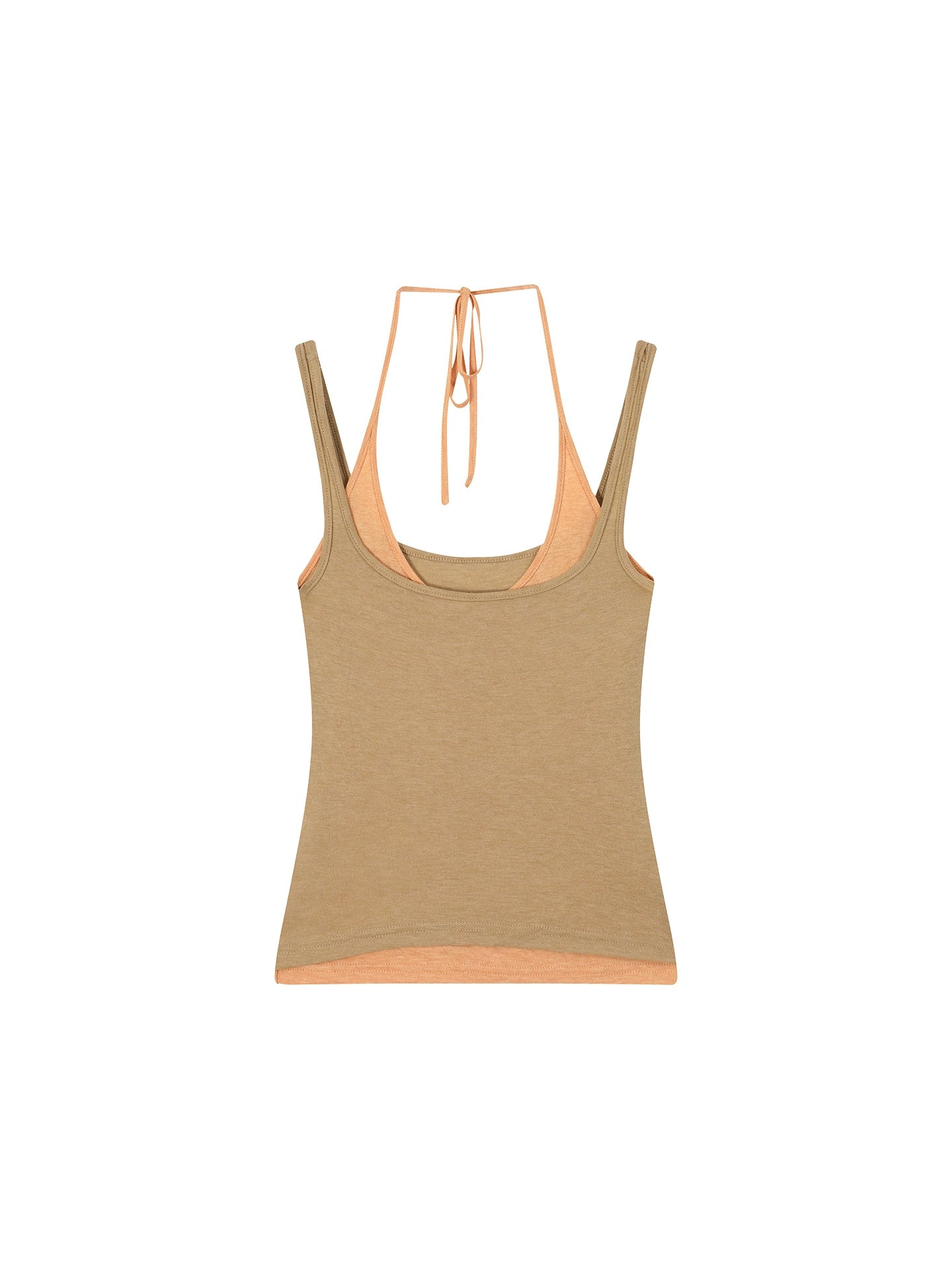 Halter Sleeveless Camisole Women's Casual Slimming Outside Wear Top