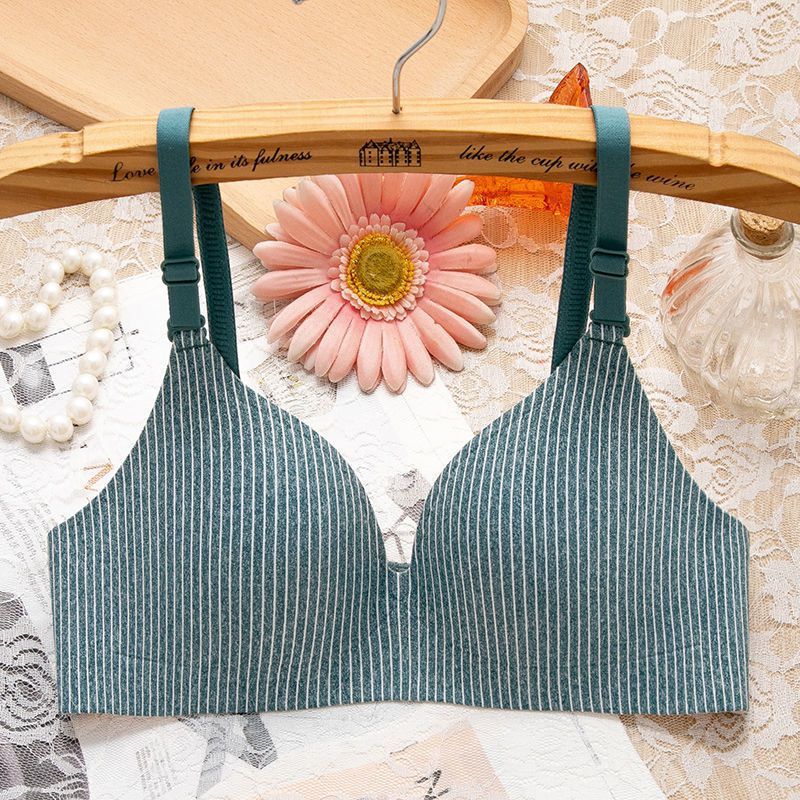 Non-wired Bra One-piece Seamless Gather Small Bra