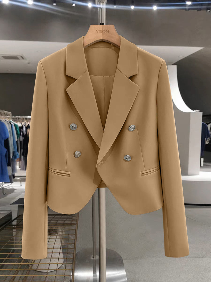 French Style Short Suit Coat Female Young