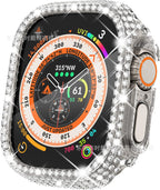 Full Diamond Cut-out Smart Watch Protective Case